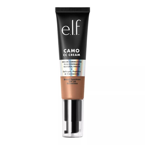 e.l.f. Camo CC Cream, SPF 30 Color-Correcting Face Foundation, Medium 375 N - Picture 15 of 15